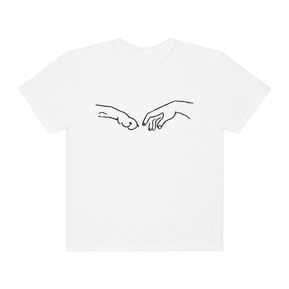 Hands of Dogs Garment-Dyed T-shirt