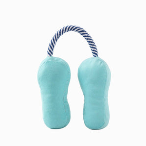 HugSmart Pet - Beach Daze | Slippers - Dog Rope Toys