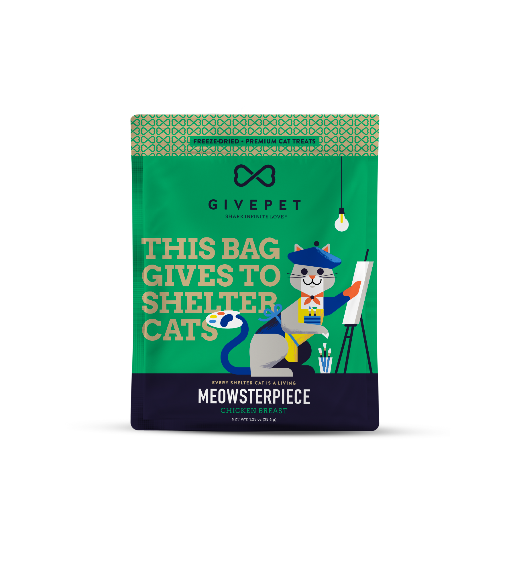 GivePet Meowsterpiece Freeze Dried Cat Treats