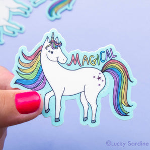 Unicorn, Magical Vinyl Sticker