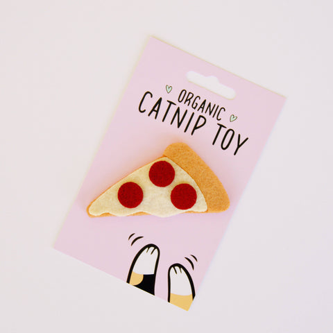 Catnip Pizza Cat Toy