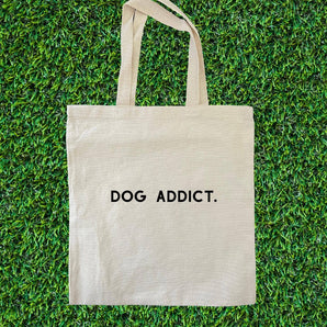 Dog Addict Tote Bag