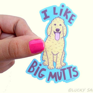 I like Big Mutts Dog Vinyl Sticker