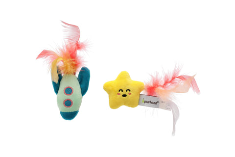 Outer Space Cat Toys, Set of 2