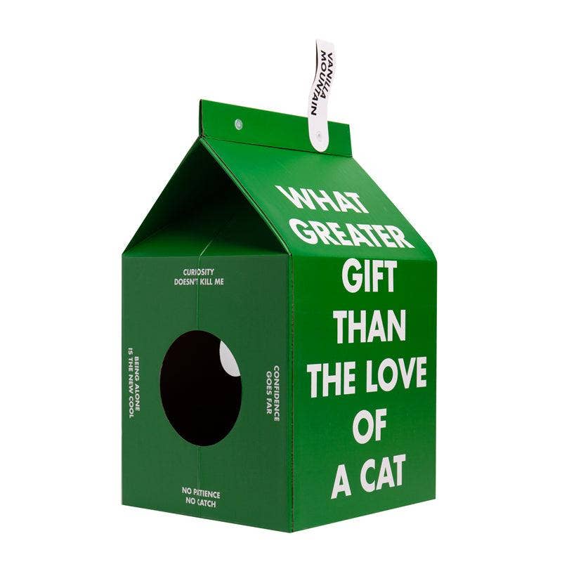 Cat scratch house green