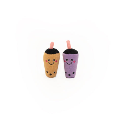 Milk Tea and Taro Cat toy