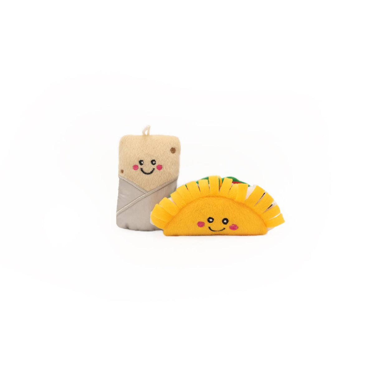 Taco and Burrito cat toy